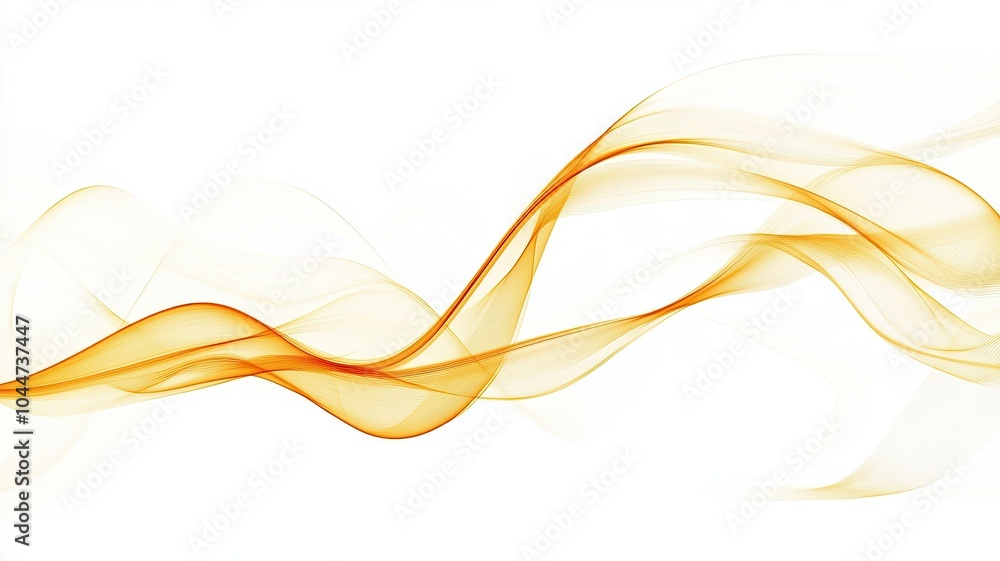 Abstract Yellow Flowing Wave Lines on White, Abstract image featuring smooth, flowing yellow wave-like lines against a white background, representing fluidity, motion, and minimalist design.
Abstract Yellow Flowing Wave Lines on White, Abstract image featuring smooth, flowing yellow wave-like lines against a white background, representing fluidity, motion, and minimalist design.