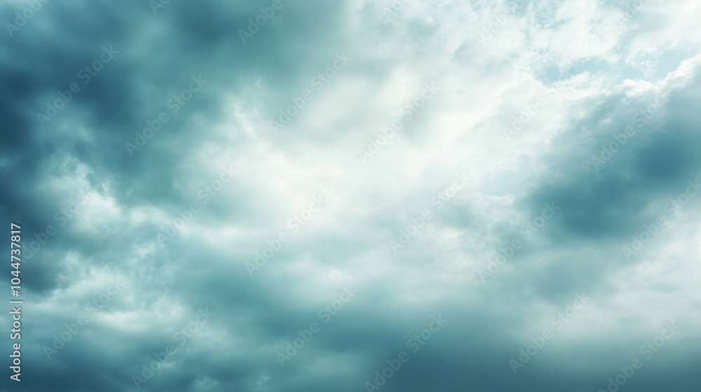 Fototapeta premium Diffused Gradient Skies with Soft Lighting Effects