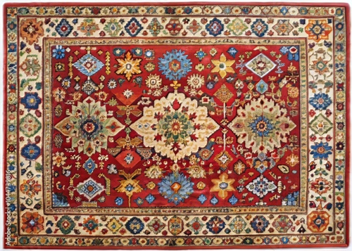 Vibrant Turkish Knotted Rugs in Vivid Colors Adding Warmth and Style to Any Interior Space