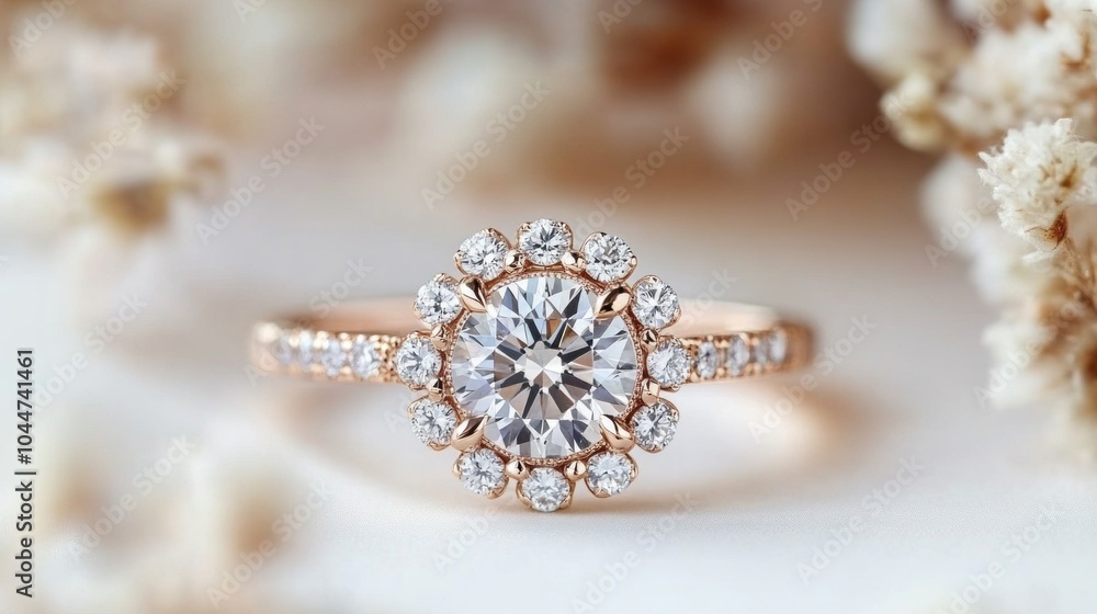 Fototapeta premium Wedding rings for the bride and groom.