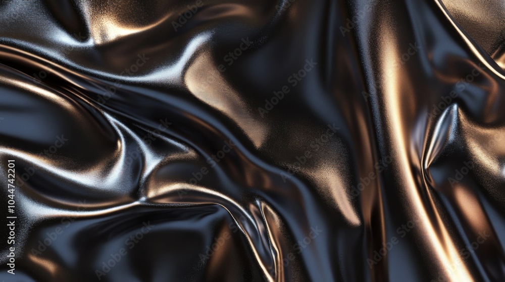 Fototapeta premium High Contrast 3D Fabric Surface with Studio Lighting