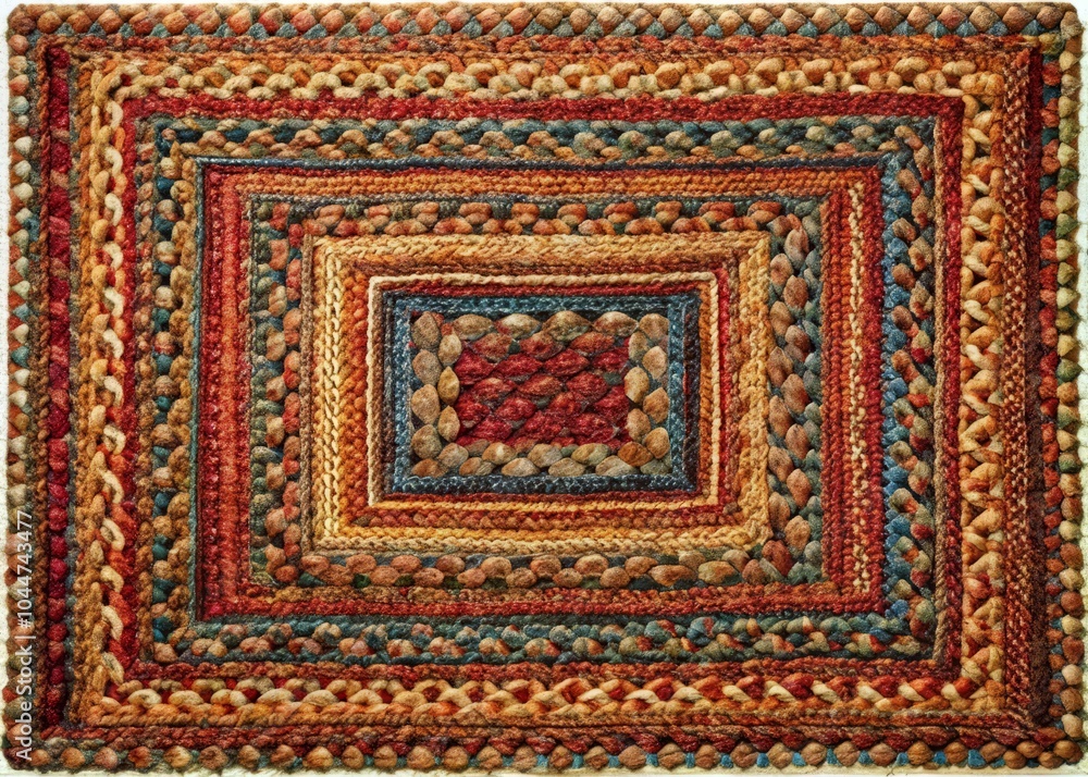 Vibrant Braided Rugs in a Colorful Design Perfect for Home Decor and Interior Styling Ideas Vibrant Braided Rugs in a Colorful Design Perfect for Home Decor and Interior Styling Ideas