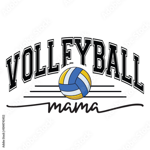 Volleyball Mom SVG PNG, Volleyball Svg, Game Day Volleyball Svg, Volleyball Vibes Shirts Svg, Volleyball Mama Svg,