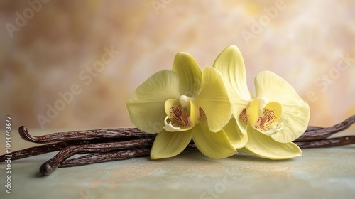 The Elegant Yellow Orchid Arrangement
