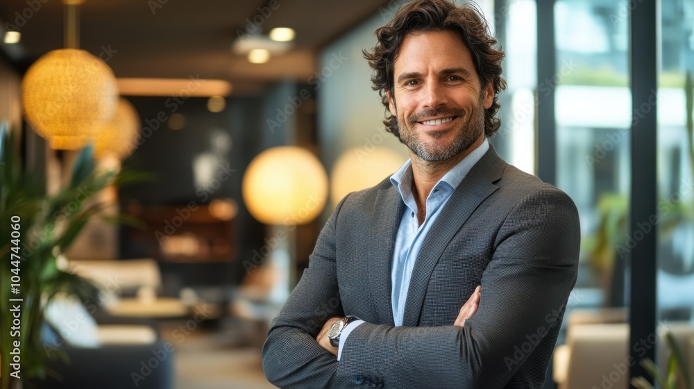 The Confident Businessman Portrait The Confident Businessman Portrait
