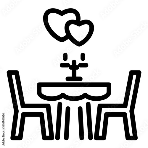 Dining Table Icon