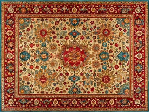 Vibrant Persian Rugs in Rich Colors Showcasing Intricate Patterns and Timeless Elegance for Decor