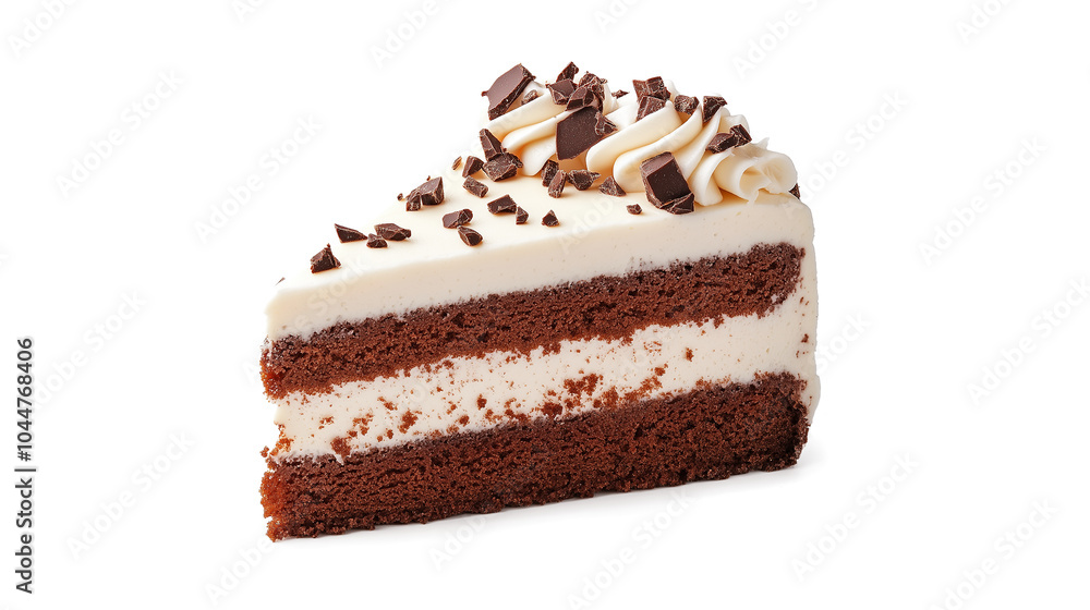 chocolate cake isolated on a transparent or white background chocolate cake isolated on a transparent or white background