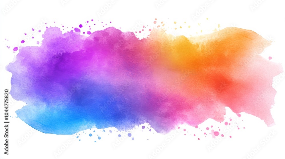 Vibrant Watercolor Background with Bold Brushstrokes Vibrant Watercolor Background with Bold Brushstrokes