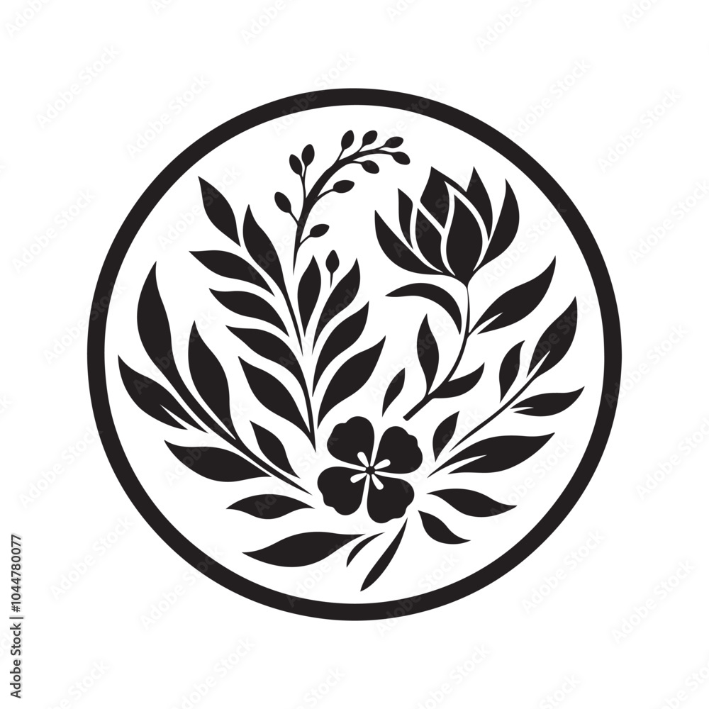 floral frame vector design floral frame vector design