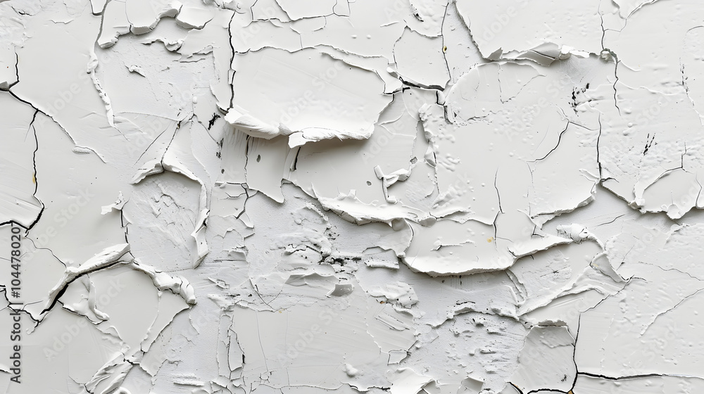 Obraz premium Background of white color with a texture of painted paint. Rough surface for various purposes
