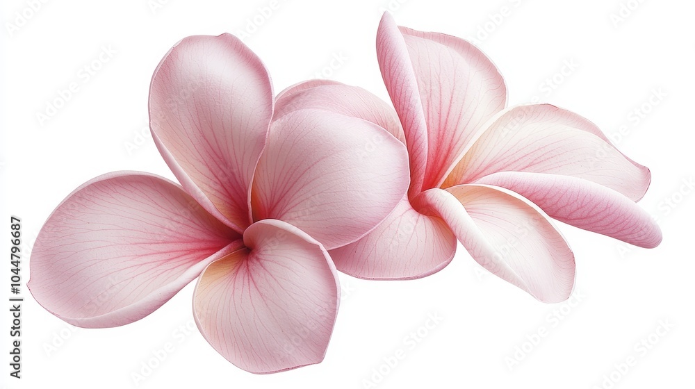 Pink dahlia flower close-up, isolated on white background, ideal for floral-themed advertisements, vivid and intricate petal structure Pink dahlia flower close-up, isolated on white background, ideal for floral-themed advertisements, vivid and intricate petal structure