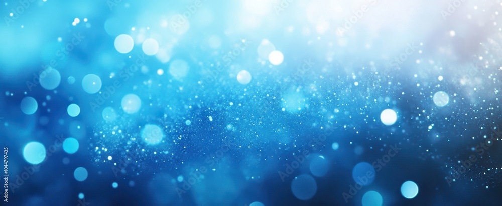 The Beautiful Blue Bokeh Background The Beautiful Blue Bokeh Background