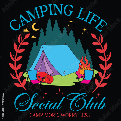 Camping Social Club SVG, Adventure SVG