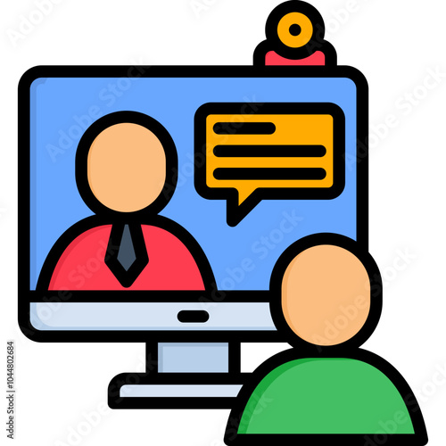 Online Interview Icon