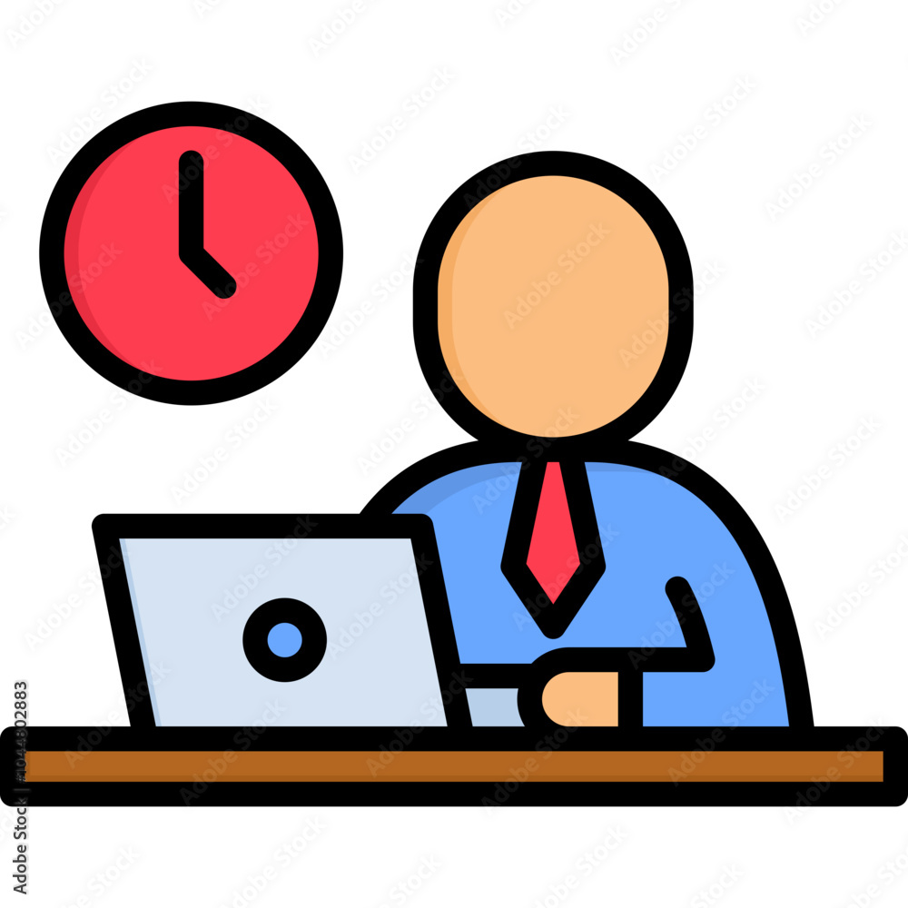 Office Worker Icon Office Worker Icon