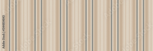 Neriodic background pattern vector, cosy fabric textile seamless. Soft texture stripe lines vertical in pastel and light colors.