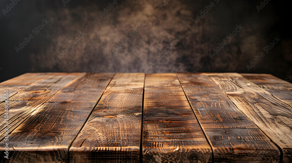 empty wooden table top in foreground isolated on background with clipping path. used for template mock up for display or montage products. showing your objects or mounting. wooden counter empty wooden table top in foreground isolated on background with clipping path. used for template mock up for display or montage products. showing your objects or mounting. wooden counter