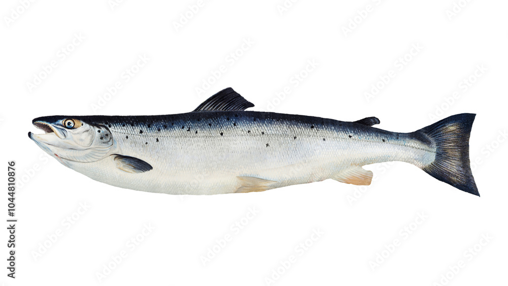 Obraz premium Trout illustration