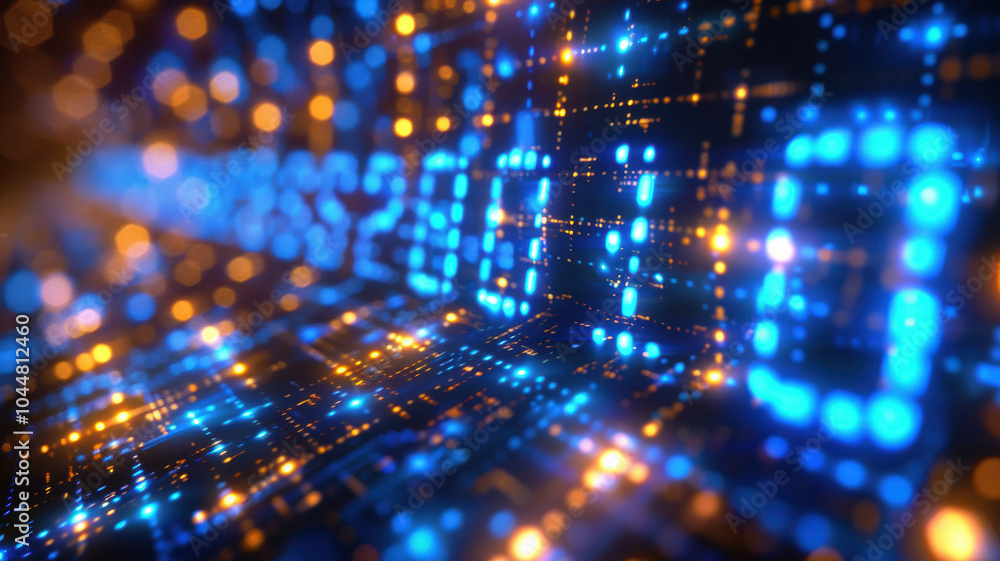 Blue Numbers and Code in Dark Blue Numbers and Code in Dark