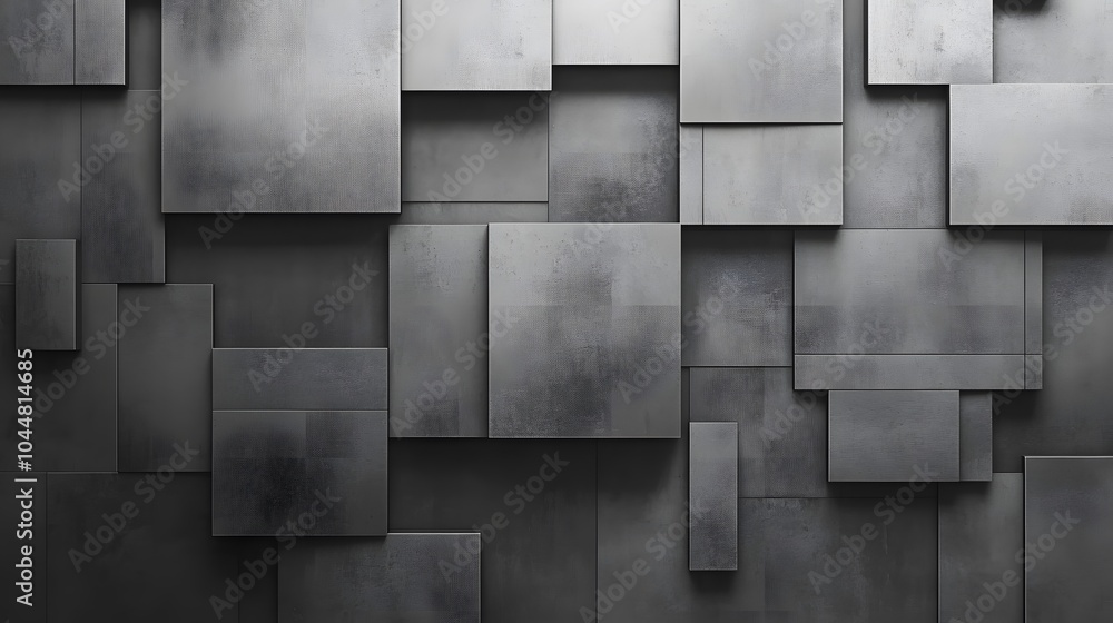 Steel pattern Geometric square block Wall art design Modern building texture
Steel pattern Geometric square block Wall art design Modern building texture