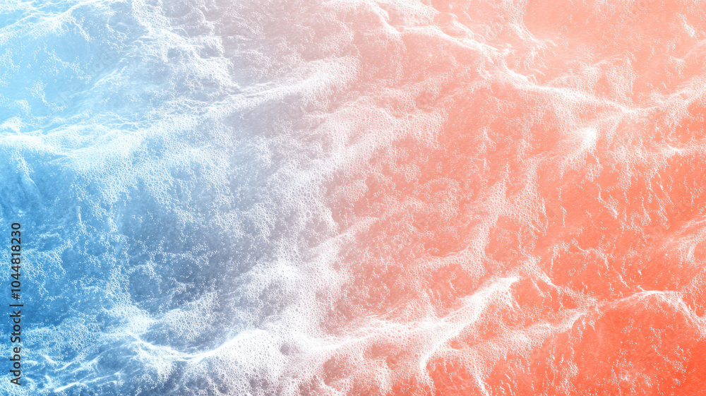Fototapeta premium Soft Textured Ocean Wave Abstract