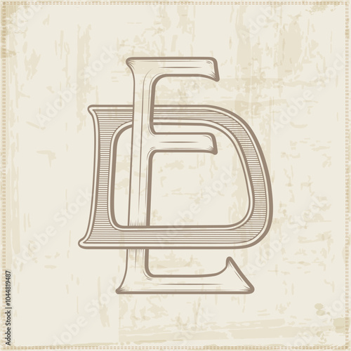 DE, ED ,  logo DE, Letter DE, vector, logo, Wedding Monogram Initials, Wedding Logo,Wedding Monogram, Logo Design , Monogram Vintage