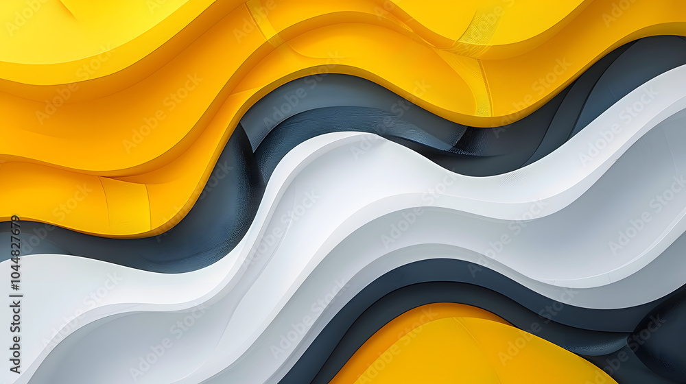 Modern style abstract background yellow, gray and white colors. Trendy geometric abstract design Modern style abstract background yellow, gray and white colors. Trendy geometric abstract design
