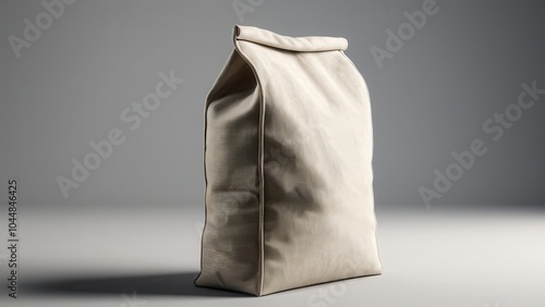 High-quality cement bag mockup, ideal for displaying your product packaging designs and branding concepts for building materials.