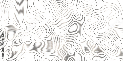 Transparent PNG Topographic line map. Modern design with White background with topographic wavy pattern design.Topography background. Vector banner. Topography background.Vector geographic contour map