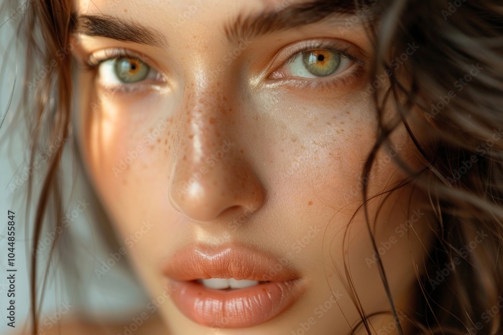 Skincare face perfection hairstyle. Skincare face perfection hairstyle.