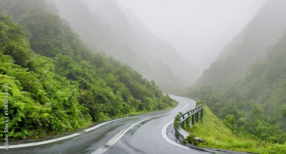 Image of a road in nature Image of a road in nature
