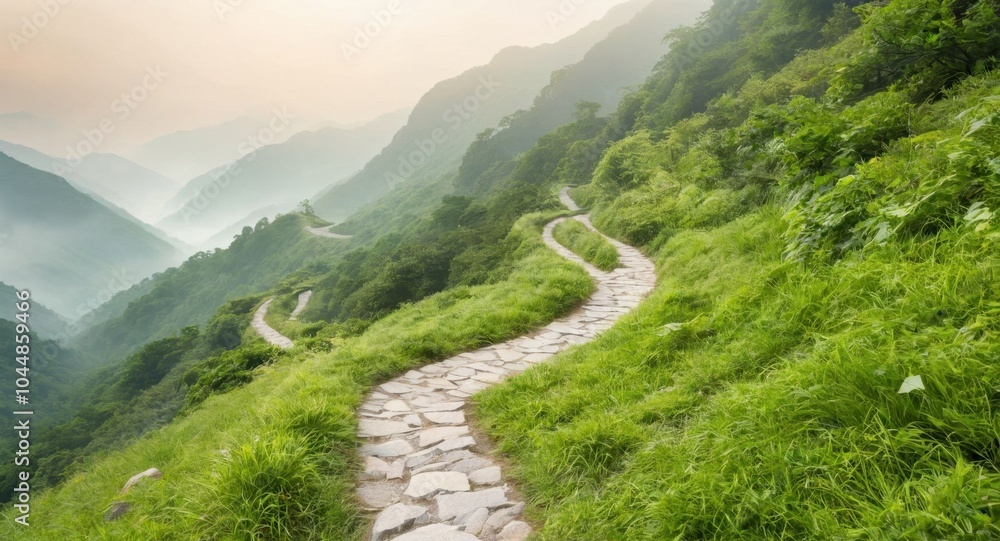 Image of a road in nature Image of a road in nature