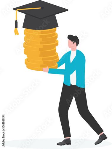 Great education requires paying more money, money and education, graduation caps on thumbs vs.

