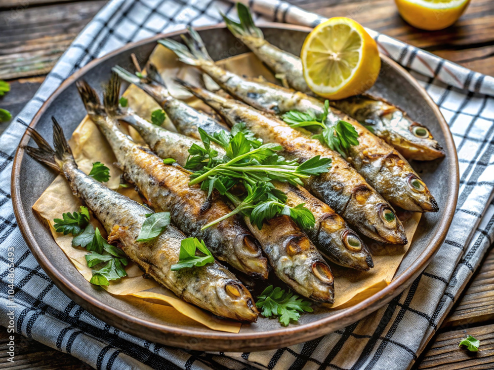 Turkish Grilled Sardines with Arugula and Lemon Turkish Grilled Sardines with Arugula and Lemon