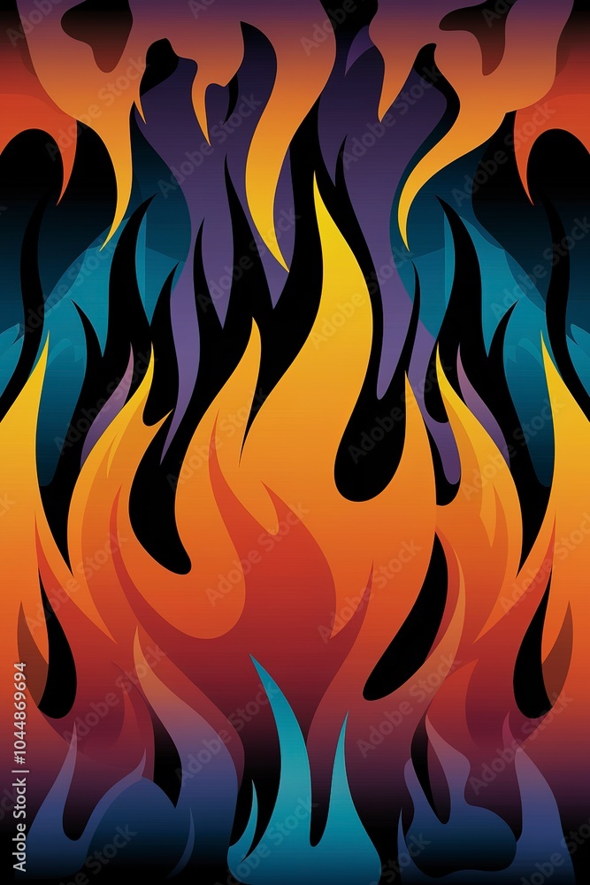 Abstract background with flames, Dark backgrounds modern creative graphic Abstract background with flames, Dark backgrounds modern creative graphic