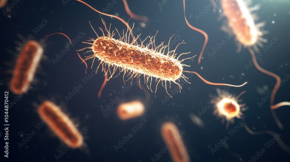 Ancient microbes under microscope reveal intricate cellular structures, showcasing their mysterious and ancient nature, ideal for scientific and educational content Ancient microbes under microscope reveal intricate cellular structures, showcasing their mysterious and ancient nature, ideal for scientific and educational content