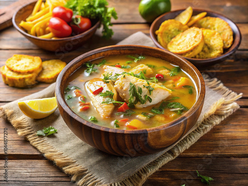 Ecuadorian Encebollado: Fish Soup with Plantain Chips