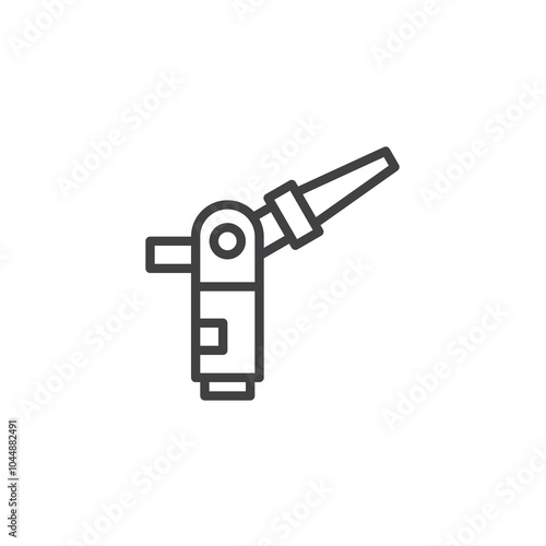 Water Cannon line icon