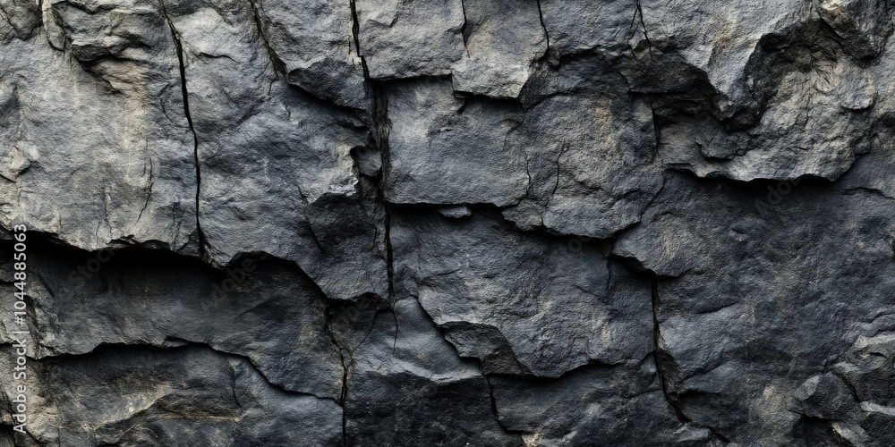 Cliff Face. Dark and Aged Rock Texture with Divided Huge Cracks and Layers Cliff Face. Dark and Aged Rock Texture with Divided Huge Cracks and Layers