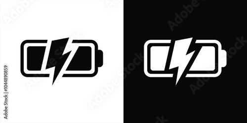 battery icon. battery charge indicator, fast charging battery icon symbol sign collections. vector illustration