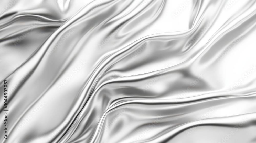 A clean and elegant background of liquid metal that flows smoothly, embodying modern minimalist design. A clean and elegant background of liquid metal that flows smoothly, embodying modern minimalist design.