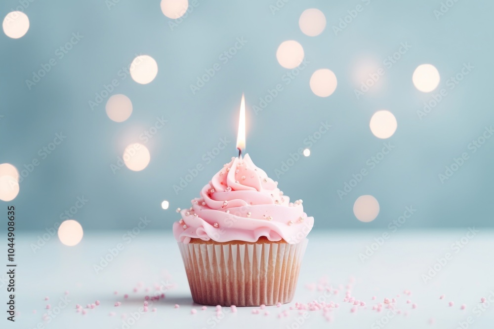 Birthday party concept cupcake dessert food. Birthday party concept cupcake dessert food.