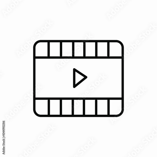 movie film cinema icon sign vector