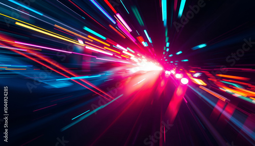 Abstract blue pink speed neon lights texture background.5000x2857 px.