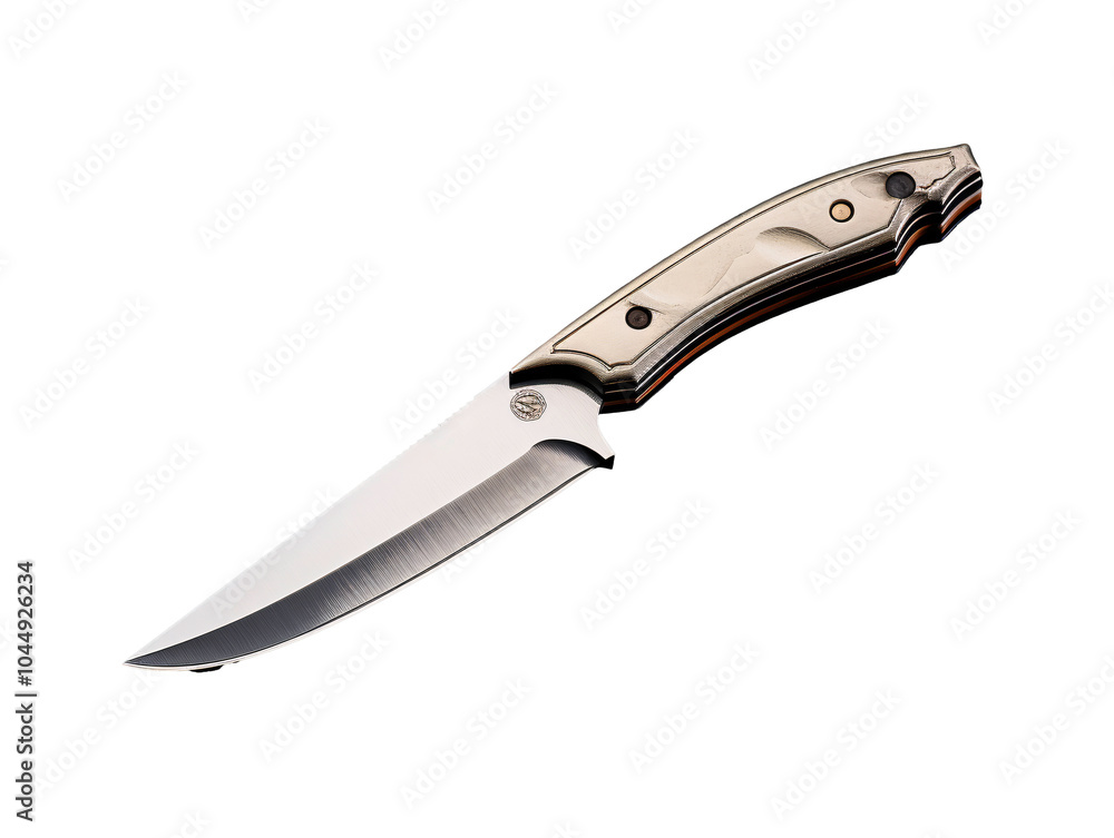 a knife with a handle a knife with a handle