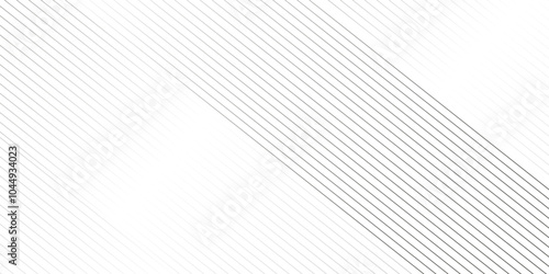 Vector tech geometric thin diagonal striped line pattern gradient minimal transparent background. White geometric pattern transparent background. minimal surface curve wave creative line texture.