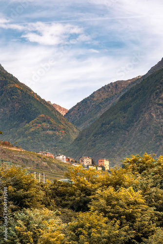Italie, Lambardia, Sondrio umgebung