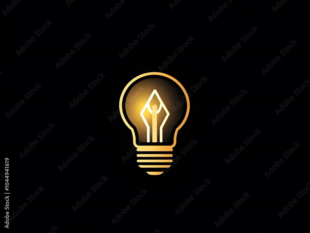 Light bulb Electricity innovation idea Logo Symbol Light bulb Electricity innovation idea Logo Symbol