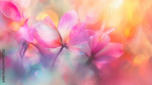 Close-up of a natural abstract background with soft colors